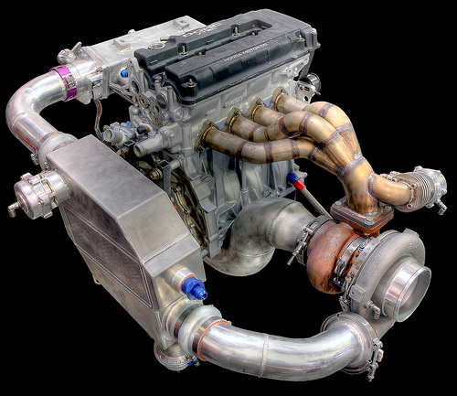 Complete Boosted Engine- Sick Right..